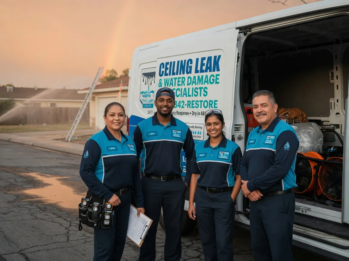 Ceiling Leak Cleanup company in Disputanta, VA
