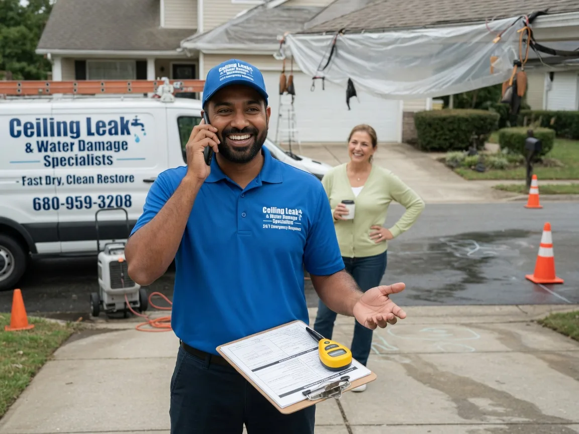 Ceiling Leak Cleanup Disputanta, VA FAQs