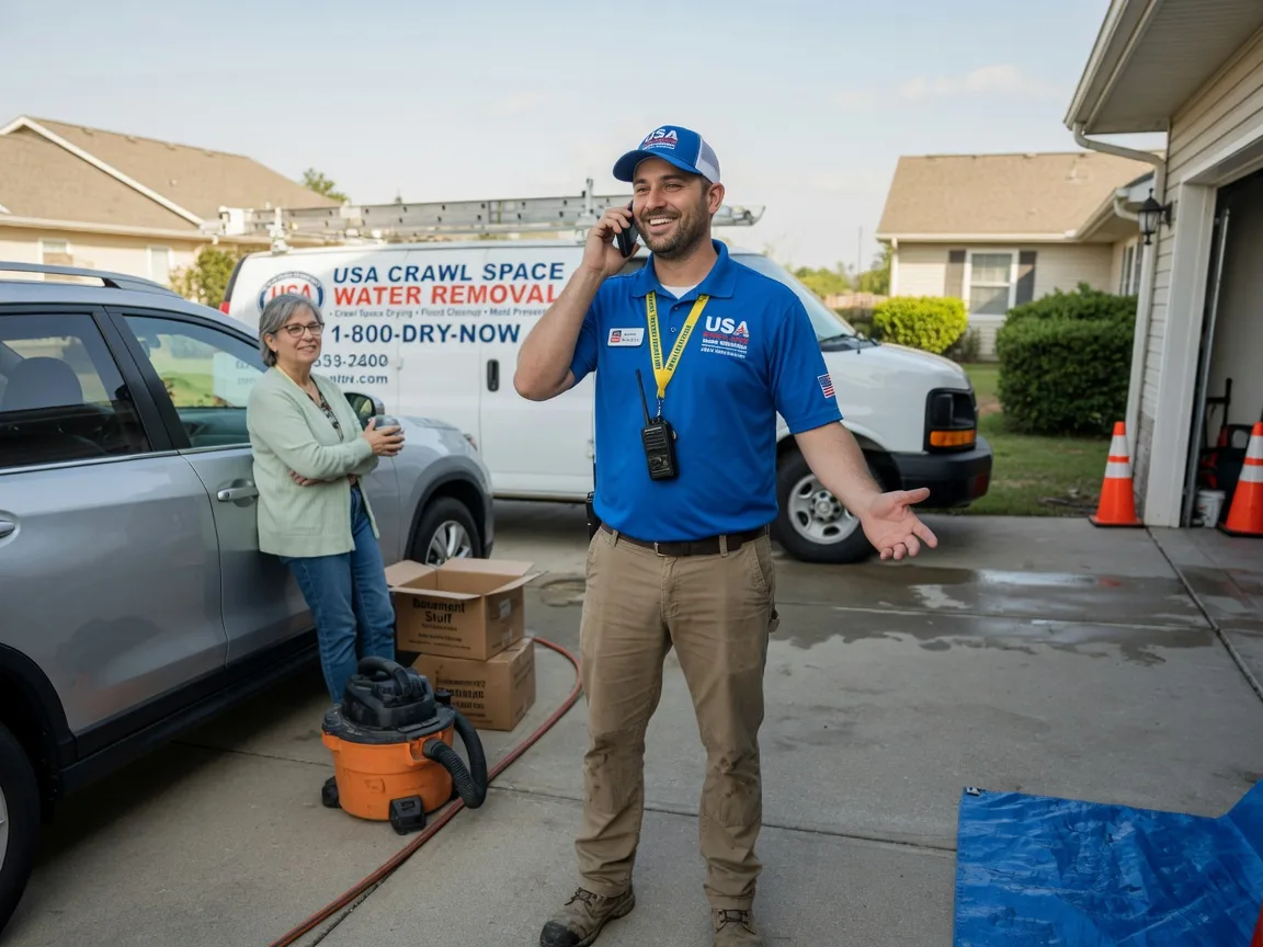 Crawl Space Water Removal Disputanta, VA FAQs